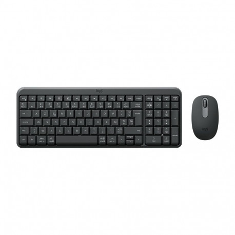 Logitech juhtmevaba Bluetooth LE komplekt MK250 prantsuse, grafiit