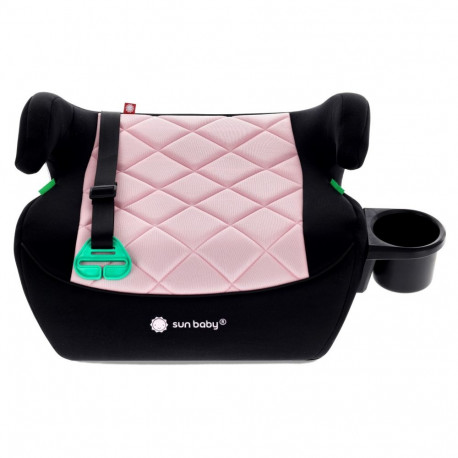 Fotelik podstawka  booster  siedzisko samochodowe SUNBABY - ISOFIX LittleNestPro 125-150 cm z uchwyt