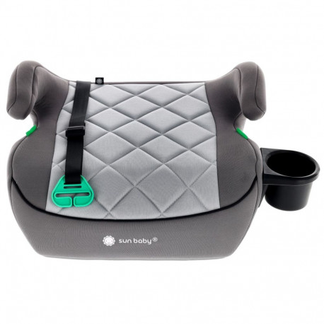 SUNBABY autoistmekõrgendaja ISOFIX LittleNestPro 125-150cm tassialusega, hall