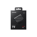 External SSD|SAMSUNG|T9|4TB|USB 3.2|Write speed 2000 MBytes/sec|Read speed 2000 MBytes/sec|MU-PG4T0B