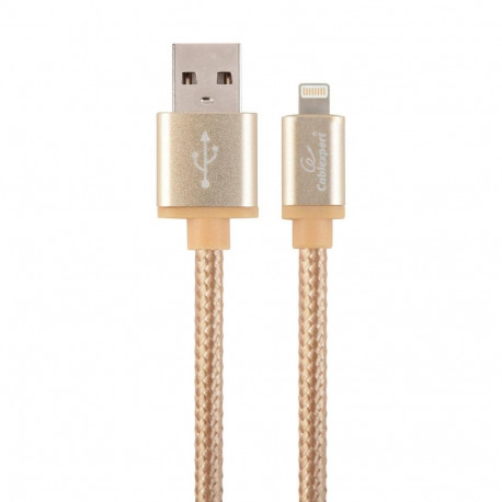CABLE LIGHTNING TO USB2 1.8M/CCB-MUSB2B-AMLM-6-G GEMBIRD