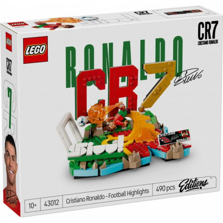 Klocki editions 43012 cristiano ronaldo - piłkarskie momenty