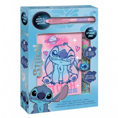 Pamiętnik z magicznym długopisem stitch