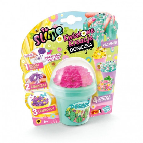 So Slime loovuskomplekt lillelised loomised lillepott, roheline
