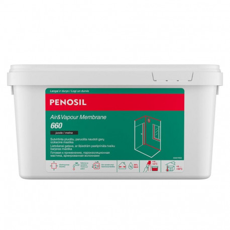 PENOSIL AIR/VAPOUR MEMBRANE BLACK 5 KG