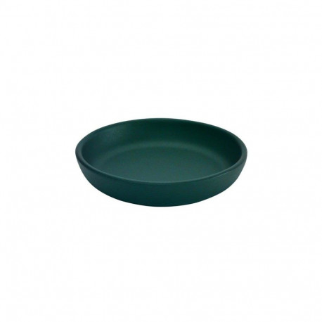 CERAMIC SAUCER TOSKANIA D13 BOTTLEGREEN