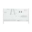 SHELF+ töökoja komplekt valge