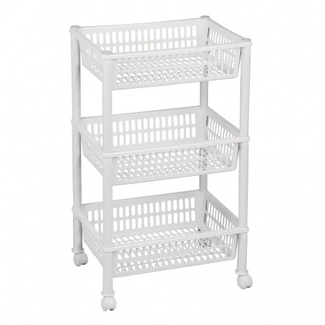 TRIANGULAR TROLLEY W/3 BASKETS