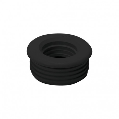 RUBBER TRANSITION D50X32 MM BLACK