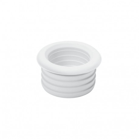 kummist üleminek D40x32 mm valge