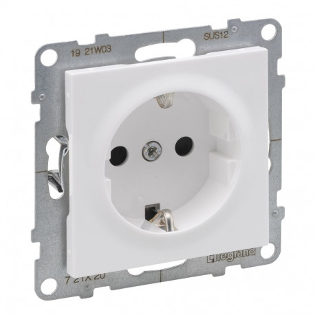 SOCKET AUTO TERMINALS SHUTTERED WHITE