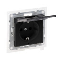 IP44 SOCKET AUTO TERMINALS BLACK