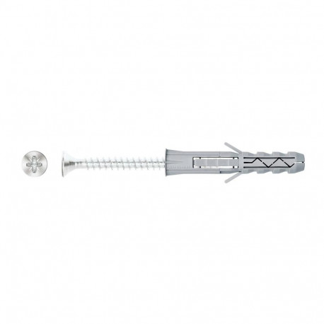 FRAME PLUG WITH SCREW 8X40 KRX(100)