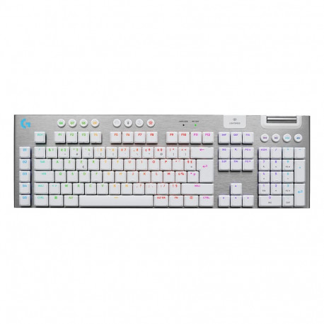 "Logitech G915 X LIGHTSPEED Wireless Gaming Keyboard White (FR)"