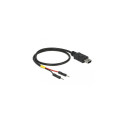 DeLOCK 85414 USB cable 0.3 m Mini-USB B Black