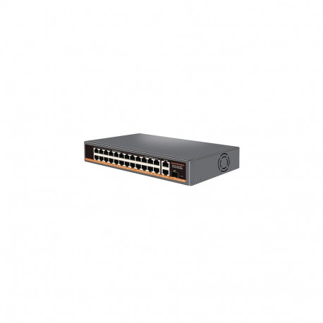 PoE switch 18ch 100Mbps + 6ch 1000Mbps + 2G uplink + 1G SFP