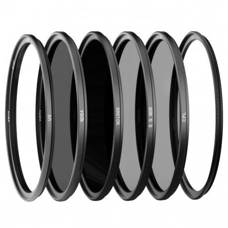 Urth 49mm Magnetic Landscape Filter Kit Plus+ (UV, CPL, SGND8, ND64, ND1000)