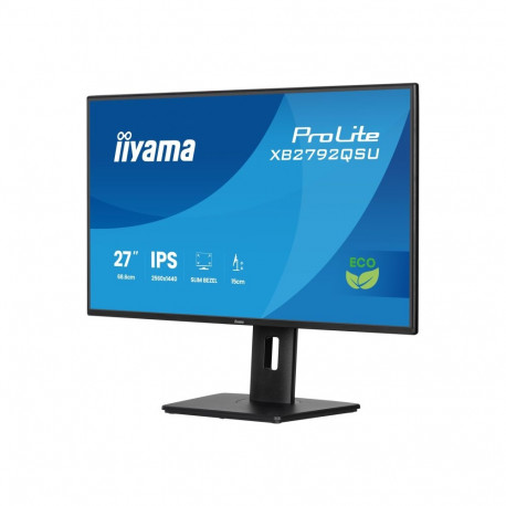 IIYAMA monitor XB2792QSU-B1 27inch IPS neljapoolse õhukese raamiga Green Choice EyeComfort/EyeSafe 2
