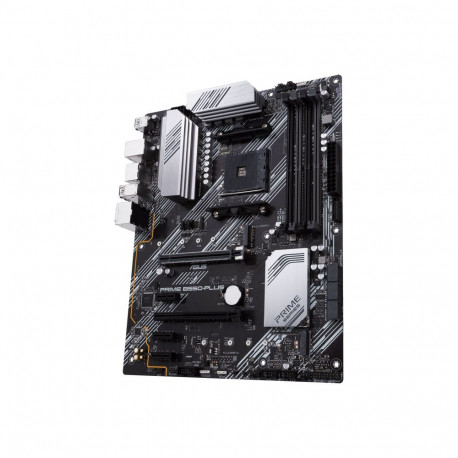 ASUS PRIME B550-PLUS AMD AM4 Socket ATX DDR4 3rd Gen AMD Ryzen Dual M.2 PCIe 4.0 1 Gb Ethernet USB 3
