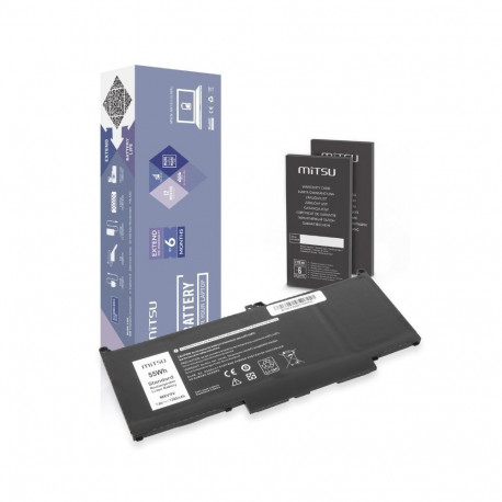 Dell aku MXV9V sobib Latitude 5300 5310 7300 7400, 7200mAh (55Wh) 7.6V (7.4V)