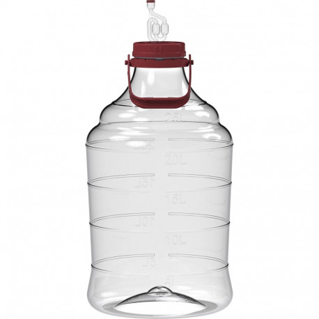Browin 644325, 25L, purunematu demidžonn, lai ava, keeratav kork, käärimistoru, käepide, skaala, PET