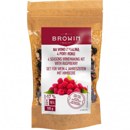 4 Seasons Winemaking Kit - Raspberry BROWIN 400001 10L