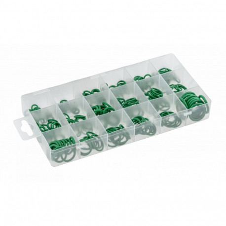 Hogert HT8G508 O-Ring Assortment, 270pcs, NBR, 5.29-17.70mm, -50°C-125°C, oil and chemical resistant