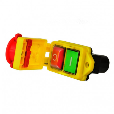 Geko Switch G85236, 230V, 16(12)A, 250VAC, IP54, dust and water resistant, safety switch