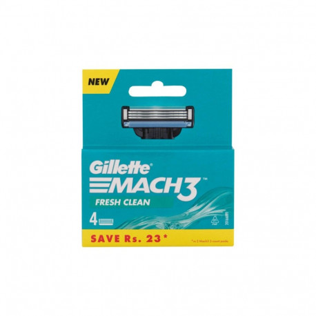 Gillette Mach3 Fresh Clean (4tk)