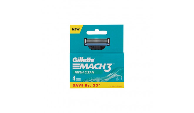 Gillette Mach3 Fresh Clean (4tk)