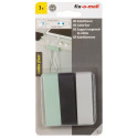 CABLE CLIP ADHESIVE 70X20MM 3PCS