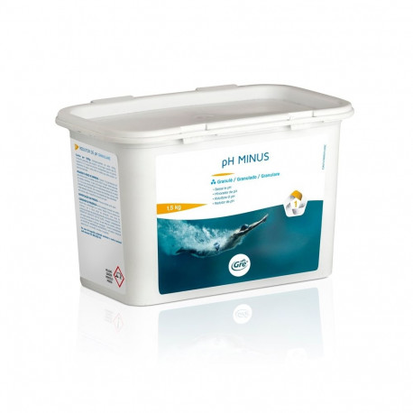 Basseini vee pH- alandaja 1.5kg granulid