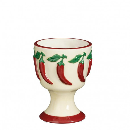 CERAMIC POT PEPPER D11 H14.5CM WHITE