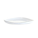 PLATE 20.3CM A154 WITH BLACK RIM