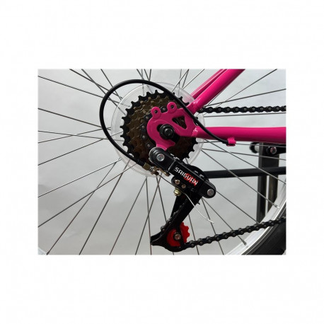 BIKE MTB 24 STEEL 18V PINK MEN