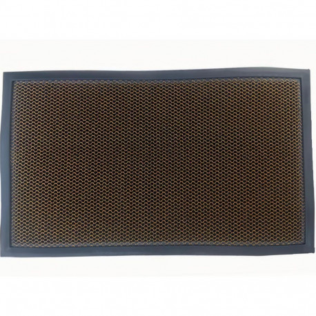 Uksematt 3D polüester/kumm H1X80X120, oranž