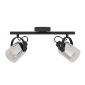 SPOT LIGHT BERREGAS 2XE27 BLACK/CHROME
