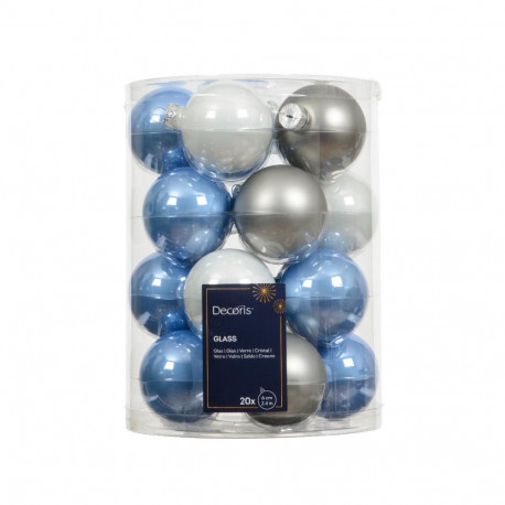 Klaasist jõulukuulid D6CM 20PCS