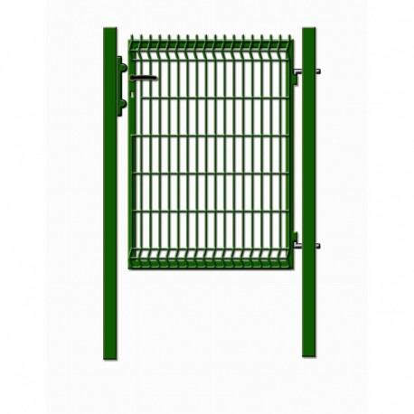 WICKET WITH PANEL 1000X1230 GREEN 60X60