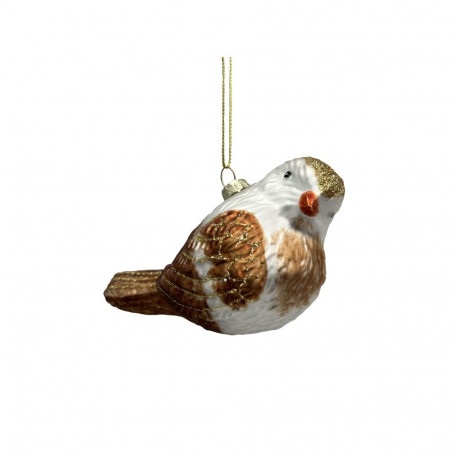 Klaasist linnuornament 12x6cm