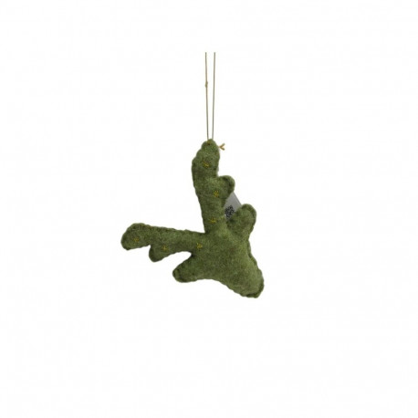 DECORATION CHRISTMAS DEER 16CM