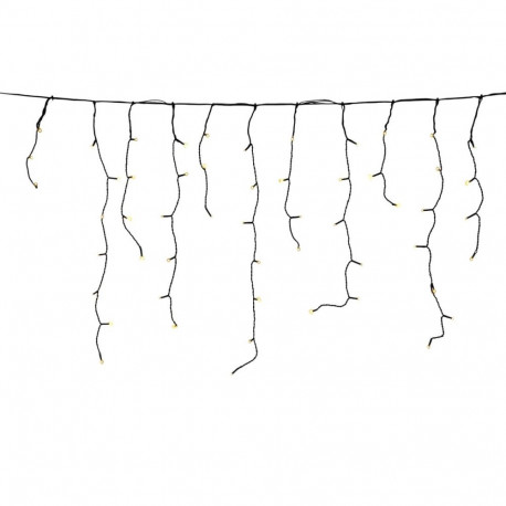 Garland EL valge jääpurika-valguskett 476L 12M IP44
