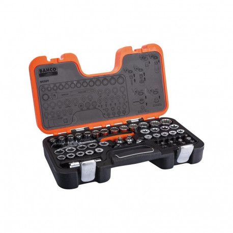SOCKET SET BAHCO S530T 53PCS