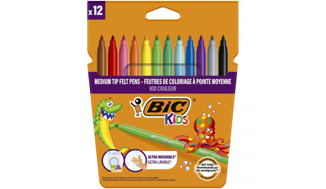 Kid Couleur värvilised vildikad, 12 tk