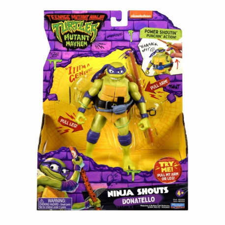 TMNT Donatello karjuv ninja mängufiguur