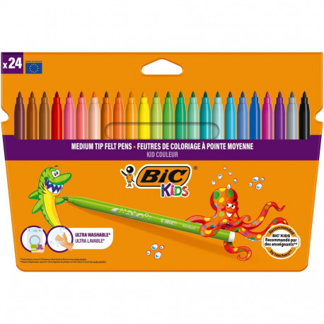 COLOR FELT PENS KID COULEUR BOX24