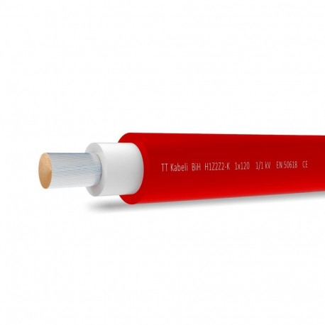 CABLE FOR SOLAR PLANT H1Z2Z2-K 1X4 RED