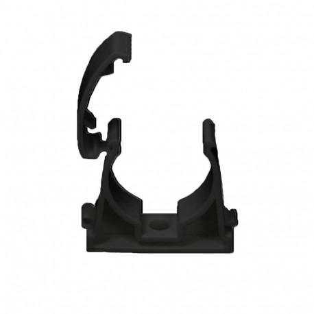 HOLDER PIPE U-20 5PCS BLACK