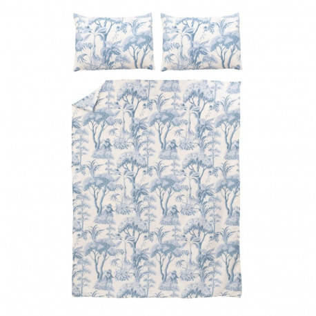 BED COV SET Tropical Eden SATEEN 200x220
