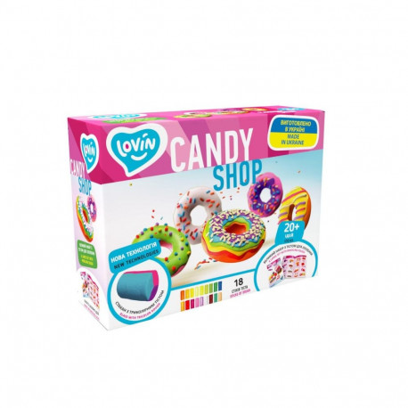 Candy Shop voolimismassi komplekt